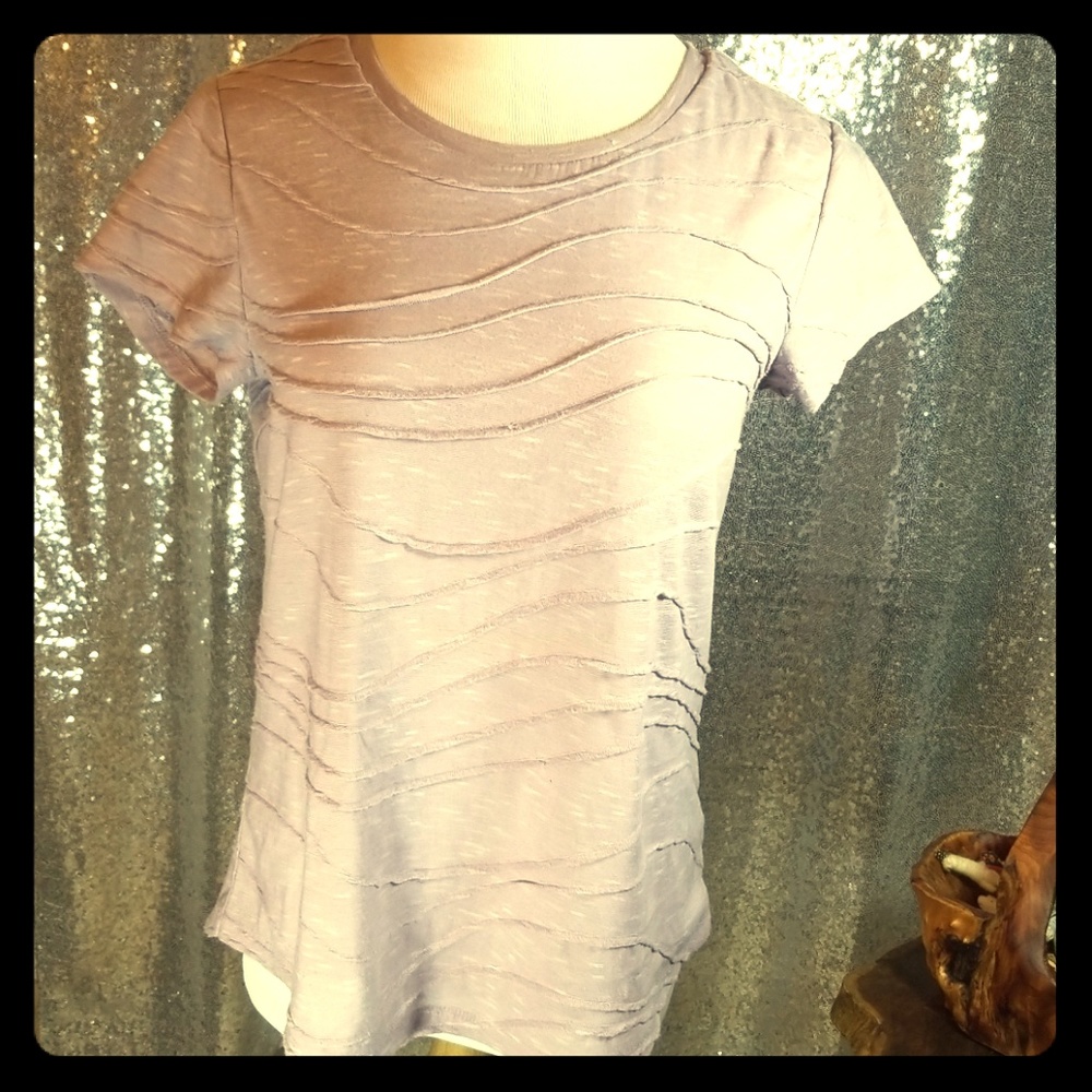 Vera Wang Pastel Purple Blouse